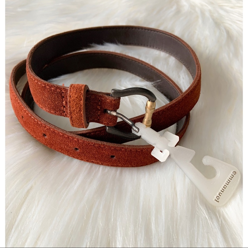 EMANUEL Genuine Leather Belt